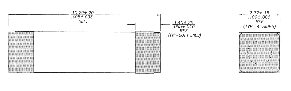 Eaton Electronics TCP1.25A Telecom Circuit Protection Fuses