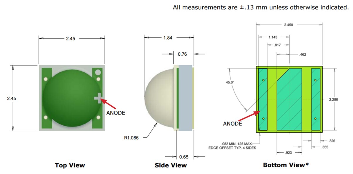 Cree LED XLamp® XB-D White LEDs