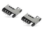 C&K Switches CCM03 Hinged Memory Card Connectors