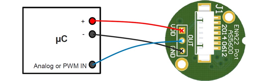 ams OSRAM AS5600 12-Bit Potentiometer Reference Design