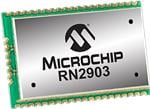 Microchip Technology RN2903遠距技術收發器模組