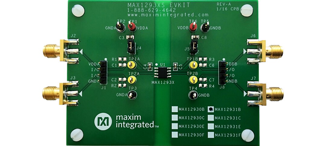 Analog Devices / Maxim Integrated MAX12930 & MAX12931 Evaluation Kits