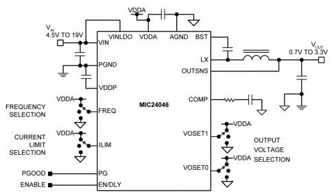 Microchip Technology MIC24046 Step-Down Converters