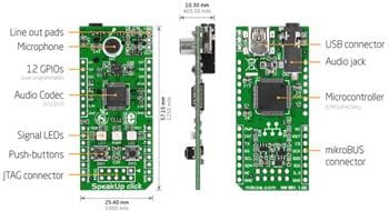 Mikroe SpeakUp clicks