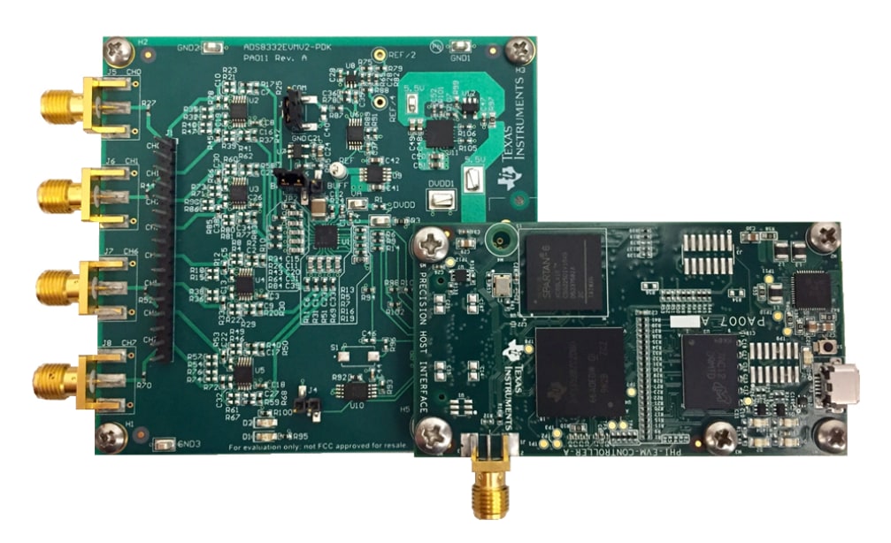 Location Circuit - Texas Instruments ADS8332EVMV2-PDK Evaluation Module (EVM)