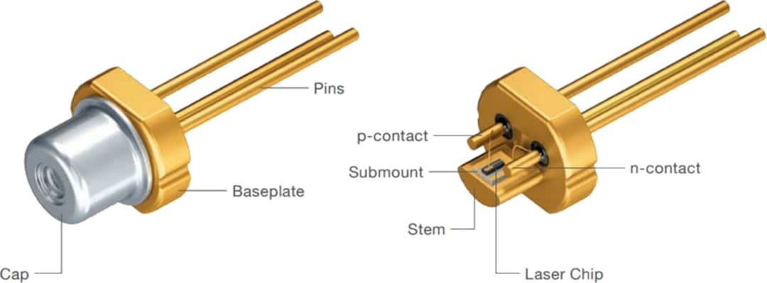 ams OSRAM Metal Can® PLT5 Laser Diodes