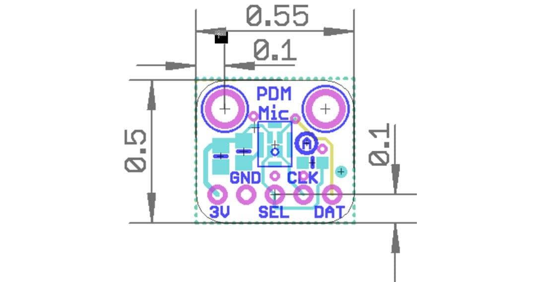Adafruit PDM MEMS Microphone Breakout