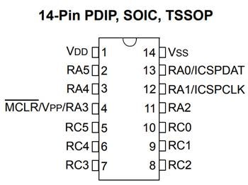 機械製圖 - Microchip Technology PIC16(L)F18426/46低腳位數MCU