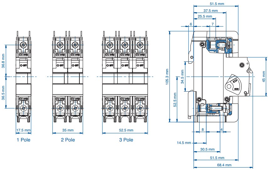 Altech UL (AC) & DL (DC) Circuit Breakers