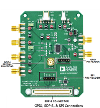 Analog Devices Inc. EVAL-ADA4254 Evaluation Board
