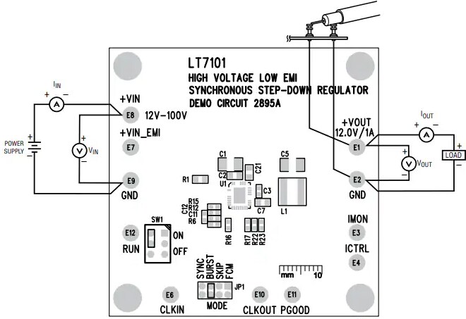 Application Circuit Diagram - Analog Devices Inc. DC2551A Demo Boards for LT1997