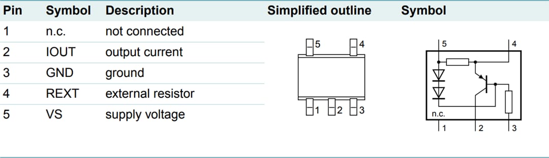 Mechanical Drawing - Nexperia PSSI2021SAY PNP High Side LED Driver