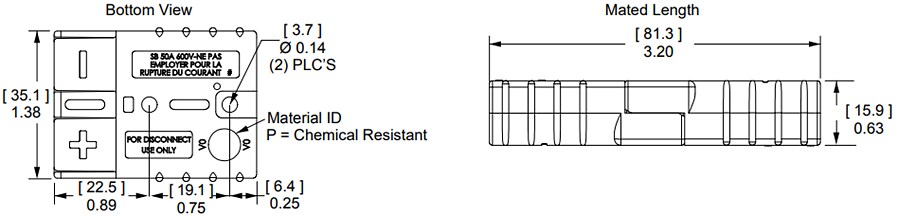 Anderson Power Products SB®50 Connectors