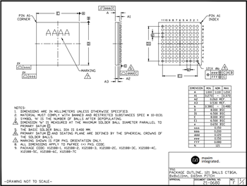 機械製圖 - Analog Devices / Maxim Integrated MAX32666 Arm® Cortex- M4 FPU MCU，帶 BLUETOOTH® 5