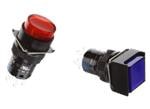 C&K Switches PLP16 Panel Mount LED Sealed Pushbutton Switches