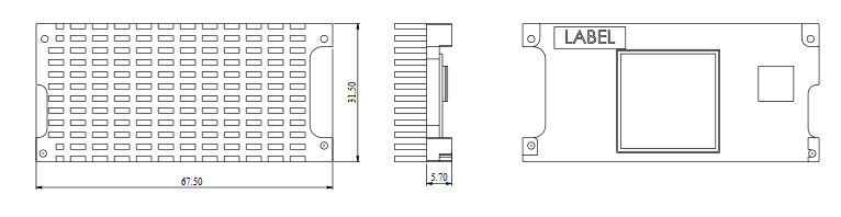 iWave Global SODIMM Heat Sink