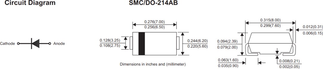 Comchip Technology ES3xC-HF Superfast Recovery Rectifiers