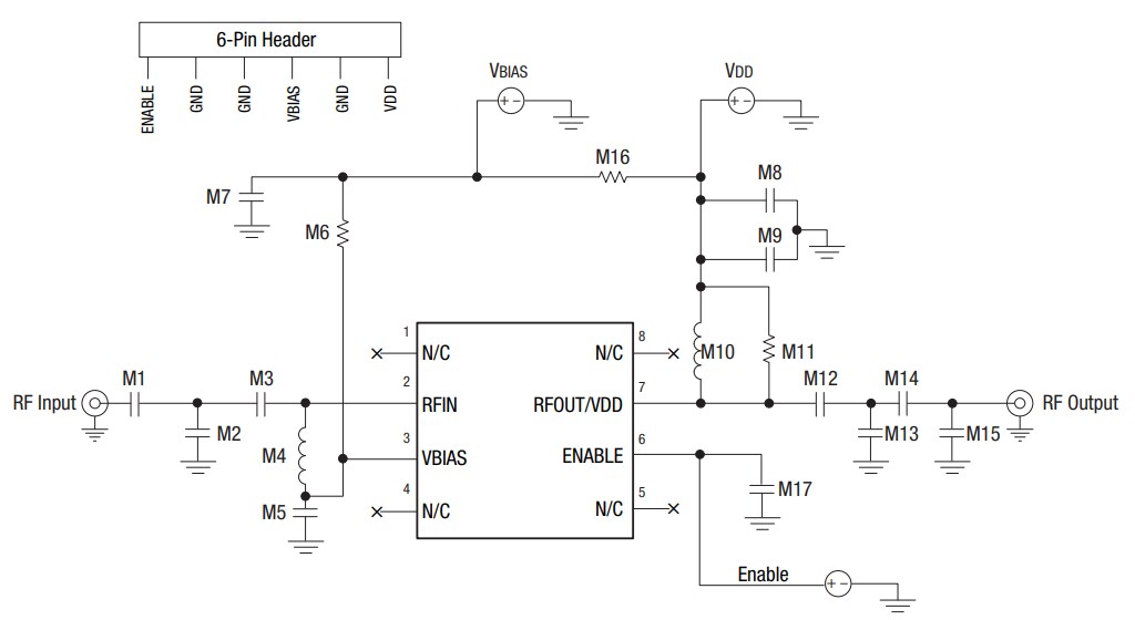 Schematic - Skyworks Solutions Inc. SKY67153-396LF Evaluation Boards