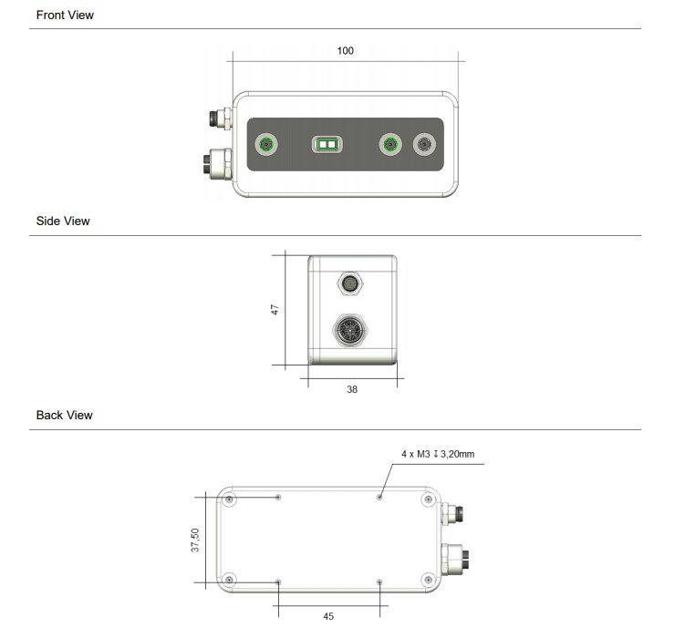 Chart - FRAMOS D415e Industrial Depth Camera