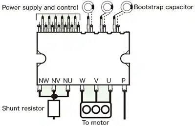 Mechanical Drawing - Mitsubishi Electric DIPIPM™ Modules