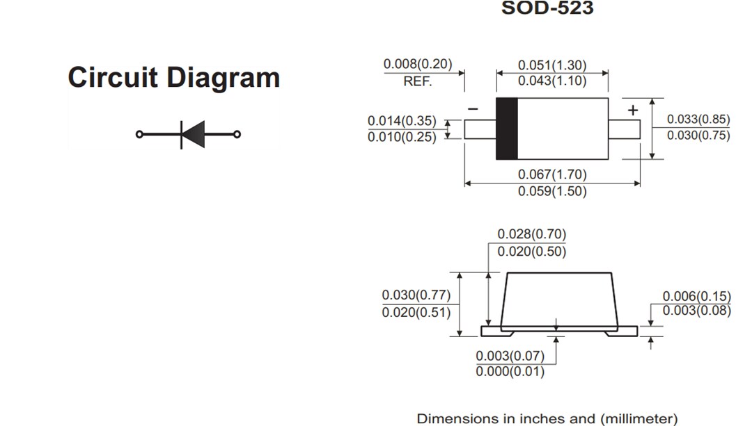 Comchip Technology 1N4148WT-HF SMD Switching Diode