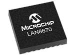 Microchip Technology LAN8670/1/2 10BASE-T1S乙太網路PHY收發器