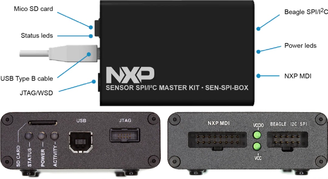 NXP Semiconductors SEN-SPI-BOX Evaluation Kit