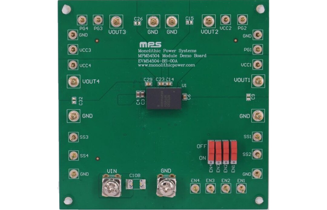 Monolithic Power Systems (MPS) EVM54504-BS-00A Evaluation Board