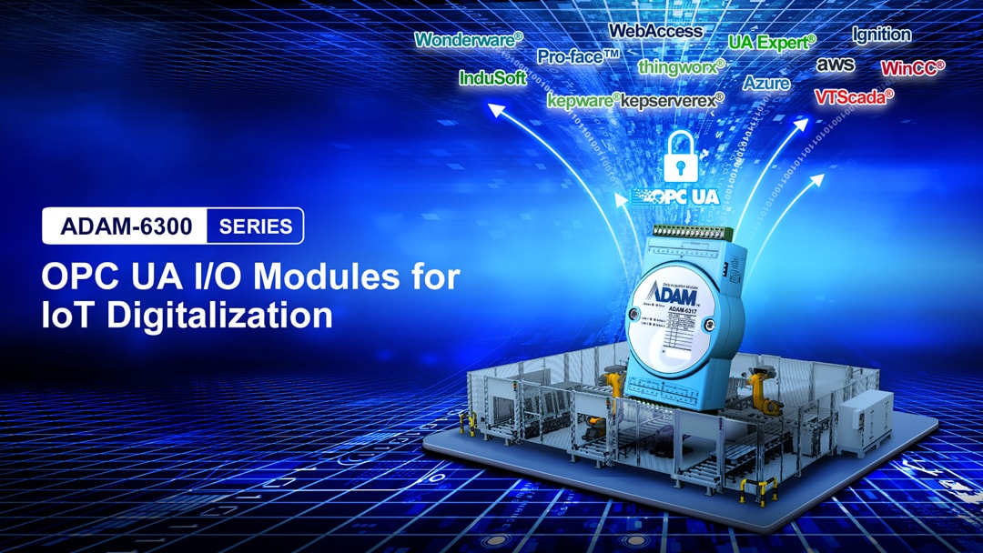 Advantech ADAM-6300 OPC UA Ethernet I/O Modules