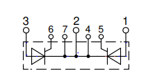 Block Diagram - IXYS MCK200-18io1 Thyristor Modules