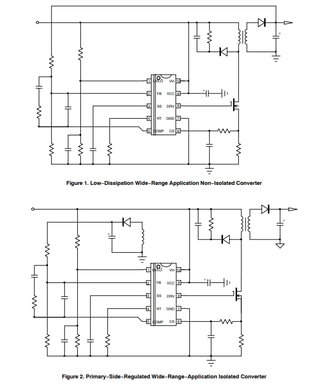 電路圖 - onsemi NCV12711電流模式PWM控制器