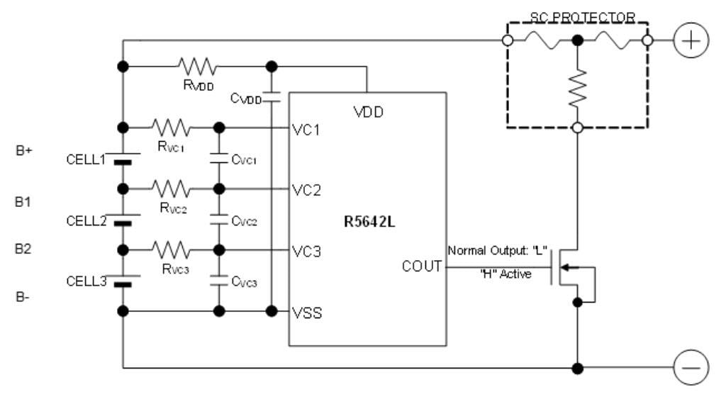 Nisshinbo R5642L Overcharge Protection ICs