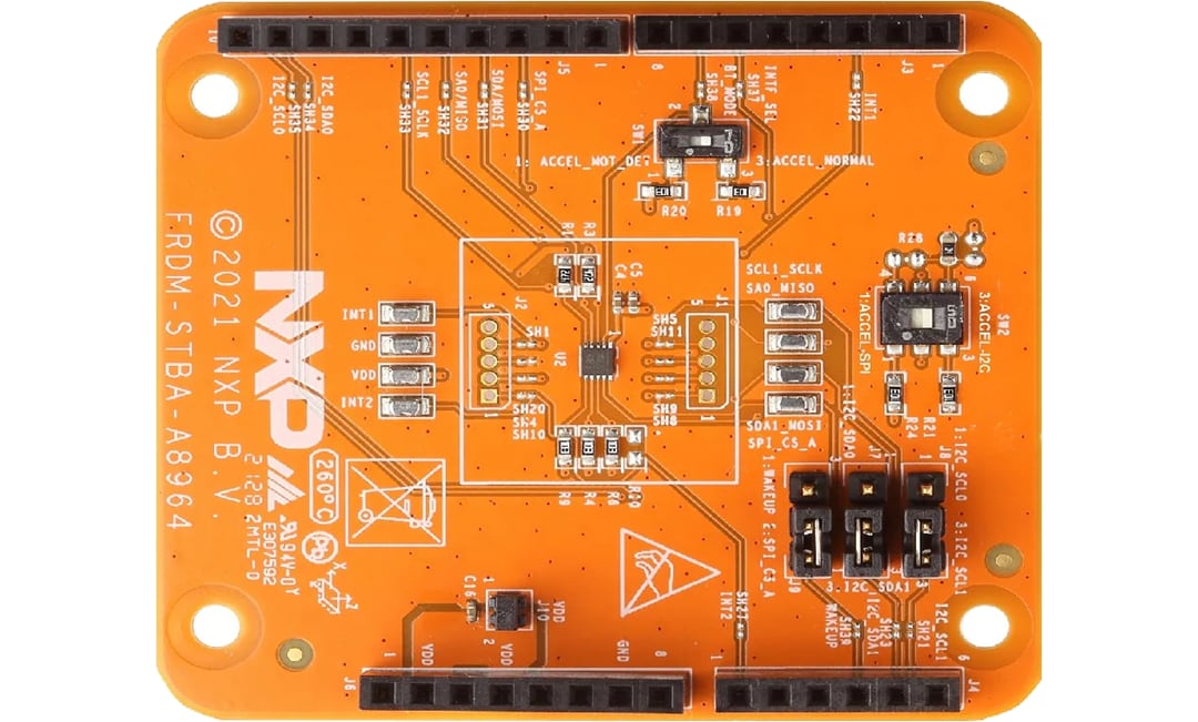 NXP Semiconductors 適用於FXLS8964AF的感測器工具箱開發板