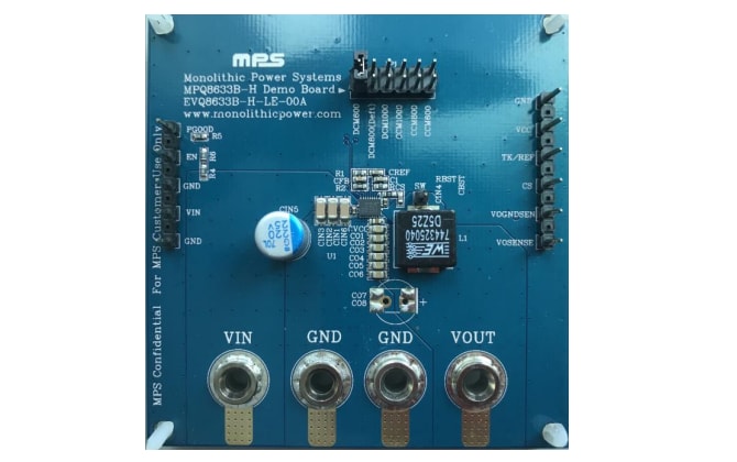 Monolithic Power Systems (MPS) EVQ8633B-H-LE-00A Evaluation Board