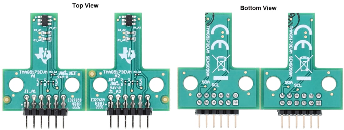 Mechanical Drawing - Texas Instruments TMAG5173EVM Sensor Evaluation Module (EVM)