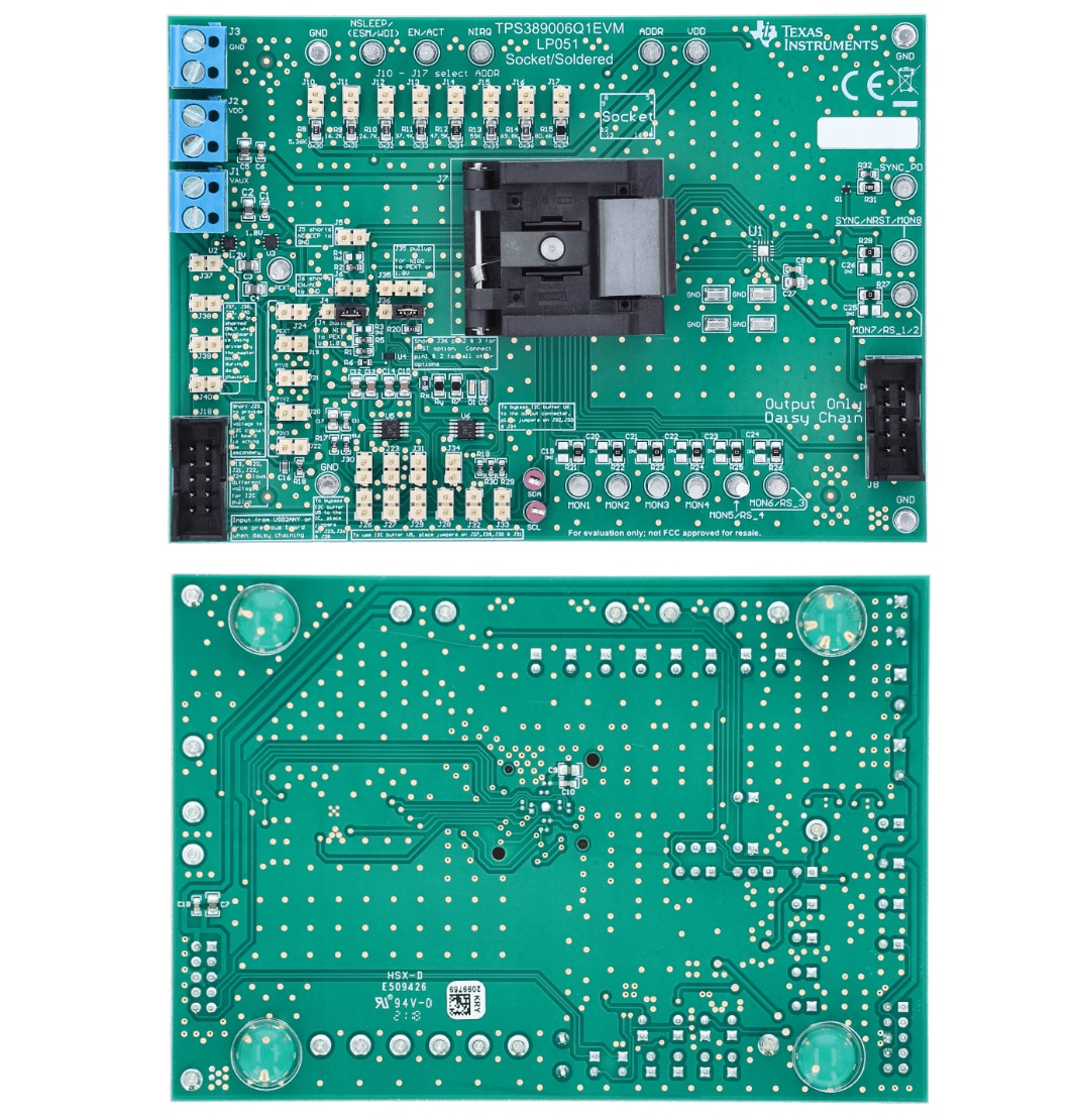 Texas Instruments TPS389006Q1EVM Evaluation Module