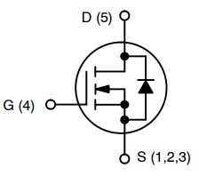 結構圖 - onsemi 單N通道功率MOSFET