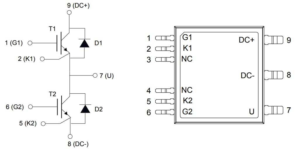 Schematic - STMicroelectronics STGSH80HB65DAG 650V 80A HB Series IGBT