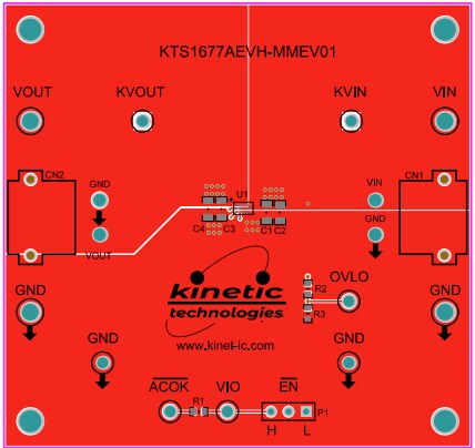 Kinetic Technologies KTS1677A Evaluation Kit