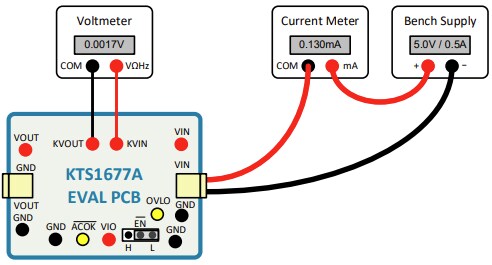 Kinetic Technologies KTS1677A Evaluation Kit
