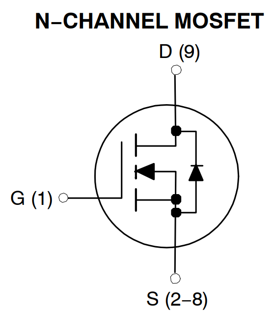 應用電路圖 - onsemi NTBLS0D8N08X 80V單N通道MOSFET