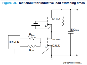 Application Circuit Diagram - STMicroelectronics SGT65R65AL e-mode PowerGaN Transistors