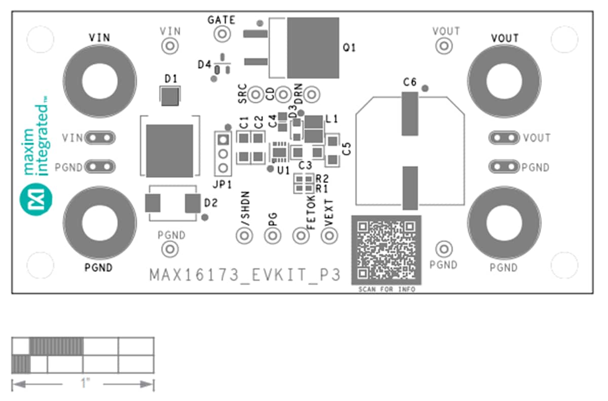 Analog Devices / Maxim Integrated MAX16173 Evaluation Kit