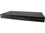Lantronix SM24TAT4XB Managed Gigabit Ethernet PoE+ Switches