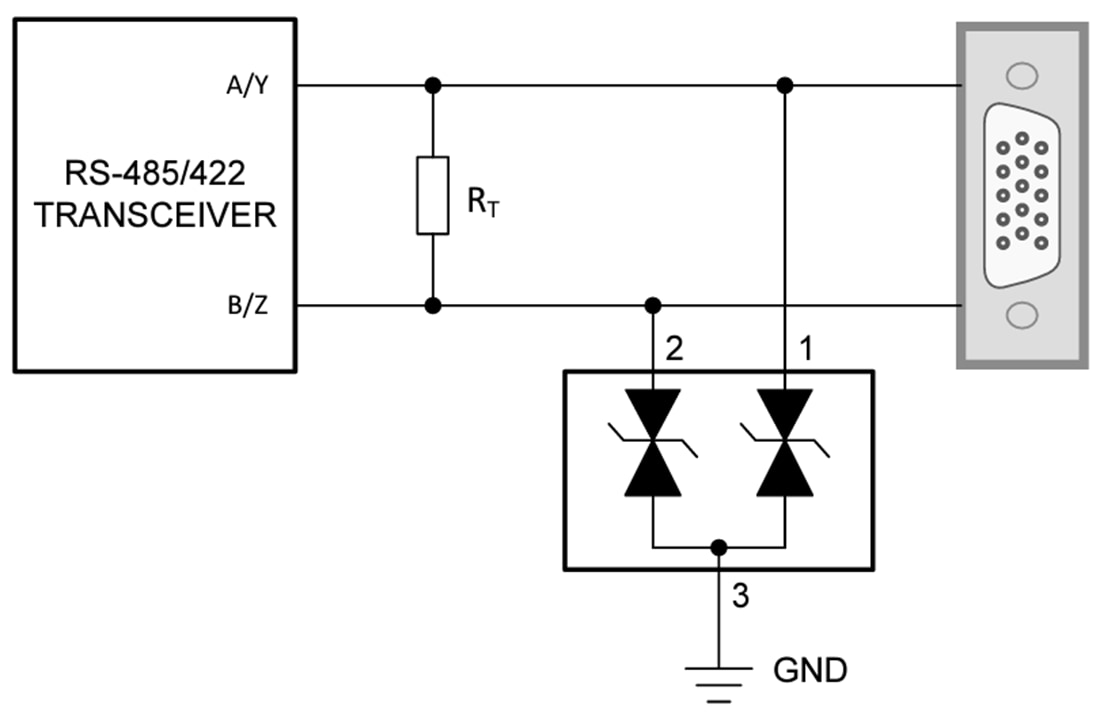 Schematic - Texas Instruments ESD562/ESD562-Q1 ESD Protection Diode