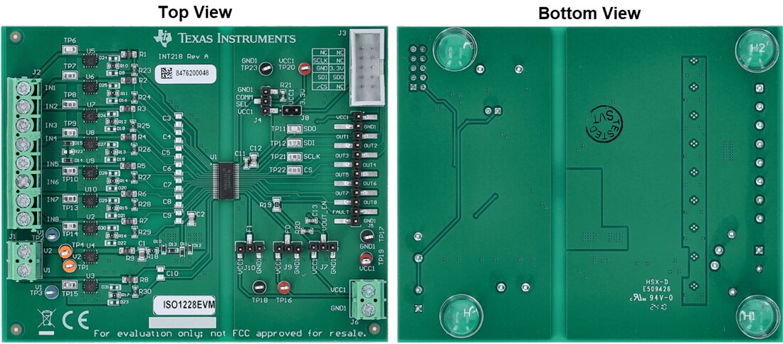 Location Circuit - Texas Instruments ISO1228EVM Evaluation Module (EVM)