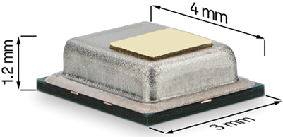 機械製圖 - Sensirion STCC4微型二氧化碳感測器