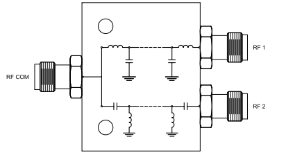 Mechanical Drawing - Mini-Circuits ZDPL Diplexer