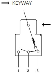 Mechanical Drawing - APEM 3500 Series High-Performance Toggle Switches