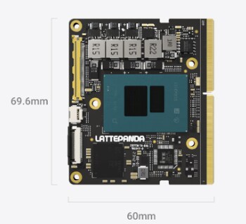 Infographic - DFRobot LattePanda Mu Micro x86 Compute Module
